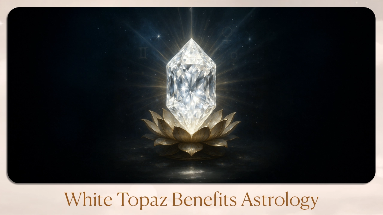 White Topaz Benefits Astrology